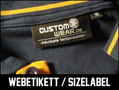 Webetiketten / Label / Gewebte Etiketten / Branding / Textilien