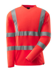 T-Shirt, V-Ausschnitt, lange Ärmel, Kl.3, Mascot Workwear 18281-995 // MAS18281-995