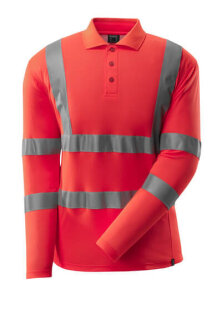Polo-Shirt, lange Ärmel, Klasse 3, Mascot Workwear 18283-995 // MAS18283-995