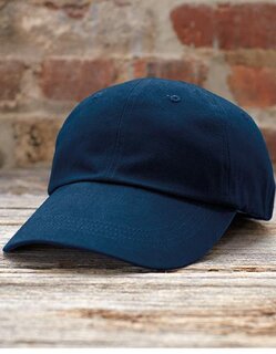 Low-Profile Brushed Twill Cap, Anvil 176 // A176