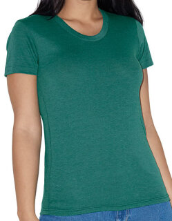 Women`s Tri-Blend Track T-Shirt, American Apparel TR301W // AM301W