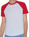 Unisex Poly-Cotton Short Sleeve Raglan T-Shirt, American...