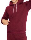 Unisex Mock Twist Pullover Hooded Sweatshirt, American...