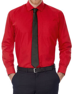Men&acute;s Poplin Shirt Smart Long Sleeve, B&amp;C SMP61 // BCSMP61