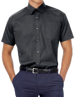 Men&acute;s Twill Shirt Sharp Short Sleeve, B&amp;C SMT82 // BCSMT82