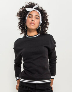Ladies&acute; College Sweat Crew, Build Your Brand BY105 // BY105