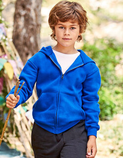Kids&acute; Premium Hooded Sweat Jacket, Fruit of the Loom 62-035-0 // F401K