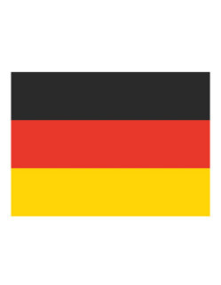 Fahne Deutschland, Printwear  // FLAGDE