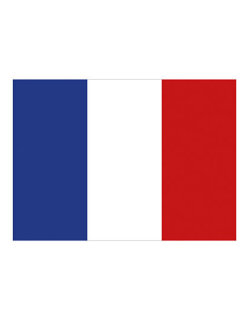 Fahne Frankreich, Printwear  // FLAGFR