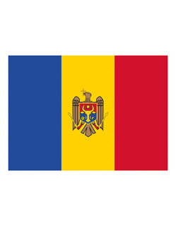 Fahne Moldawien, Printwear  // FLAGMD
