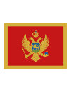 Fahne Montenegro, Printwear  // FLAGME