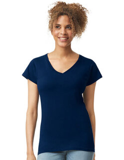 Softstyle&reg; Women&acute;s V-Neck T-Shirt, Gildan 64V00L // G64V00L