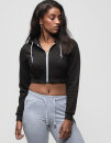 Girlie Cropped Zoodie, Just Hoods JH056 // JH056