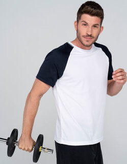 Men&acute;s Sport T-Shirt Contrast, JHK SPORTCTRM // JHK103