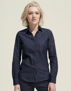 Women&acute;s Denim Shirt Barry, SOL&acute;S 02101 // L02101