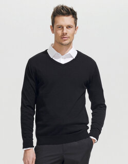 Men&acute;s V-Neck Sweater Galaxy, SOL&acute;S 90000 // L410