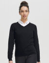 Women´s V-Neck Sweater Galaxy, SOL´S 90010 //...