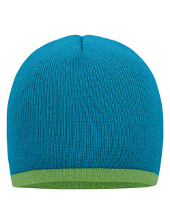 Beanie With Contrasting Border, Myrtle beach MB7584 // MB7584