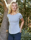 Ladies´ Roll Up Sleeve T-Shirt, Neutral O80012 //...