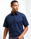 Men´s Poplin Short Sleeve Shirt, Premier Workwear...