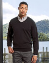 Men´s V-Neck Knitted Sweater, Premier Workwear...