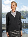 Ladies` Button Through Knitted Cardigan, Premier Workwear...