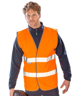 Motorist Safety Vest Using 3M&trade;, Result Safe-Guard R211X // RT211