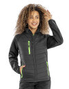 Recycled Black Compass Padded Softshell, Result Genuine...