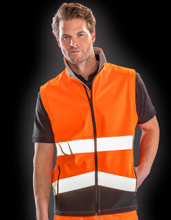 Printable Safety Softshell Gilet, Result Safe-Guard R451X // RT451