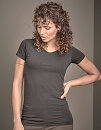 Women´s Fashion Stretch Tee Extra Lenght, Tee Jays...