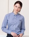 Ladies` Gingham Cofrex/Pufy Wicking Long Sleeved Shirt,...