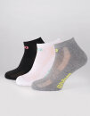 Ladies Trainer Line Socks (3er Pack), Wilson S7007319 //...