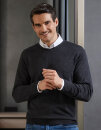 Men´s V-Neck Knitted Pullover, Russell Collection...