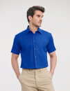 Men´s Short Sleeve Tailored Oxford Shirt, Russell...
