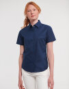 Ladies&acute; Short Sleeve Classic Oxford Shirt, Russell...