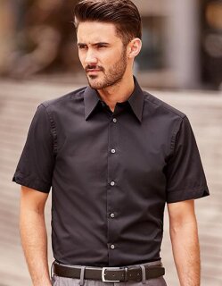 Men`s Short Sleeve Fitted Tencel&reg; Shirt, Russell Collection R-955M-0 // Z955
