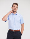 Men´s Short Sleeve Tailored Herringbone Shirt,...