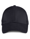 Solid Brushed Twill Cap, Anvil 136 // A136 Black | One Size