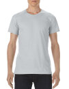 Lightweight Long &amp; Lean Tee, Anvil 5624 // A5624 Silver (Solid) | S