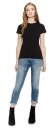 Ladies Slim Fit Jersey T-Shirt, Continental Clothing N12...