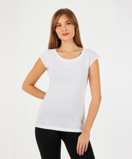 Ladies Bamboo Viscose Raglan T-Shirt, Continental Clothing N43 // CCN43