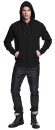 Mens High Neck Zip Up Hoody, Continental Clothing N52Z //...