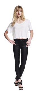 Women&acute;s Cropped Top  T-Shirt, Continental Clothing N91 // CCN91