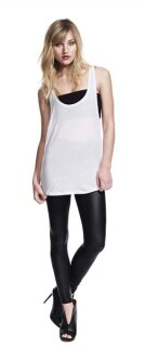 Women&acute;s Low Cut Racer Back Tunic Vest, Continental Clothing N92 // CCN92