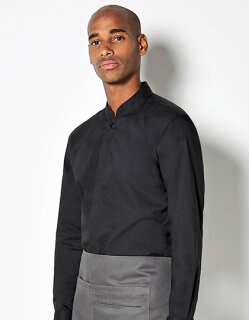 Men&acute;s Tailored Fit Mandarin Collar Shirt Long Sleeve, Bargear KK123 // K123