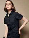 Women´s Tailored Fit Poplin Shirt Short Sleeve,...