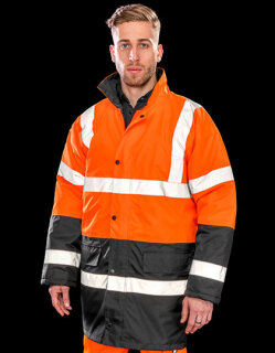 Motorway 2-Tone Safety Coat, Result Safe-Guard R452X // RT452