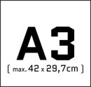 Flexdruck / 3-FBG bis max. A3