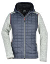 Ladies´ Knitted Hybrid Jacket, James&Nicholson...