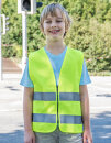 Kids´ Hi-Vis Safety Vest With Front Zipper Aalborg,...